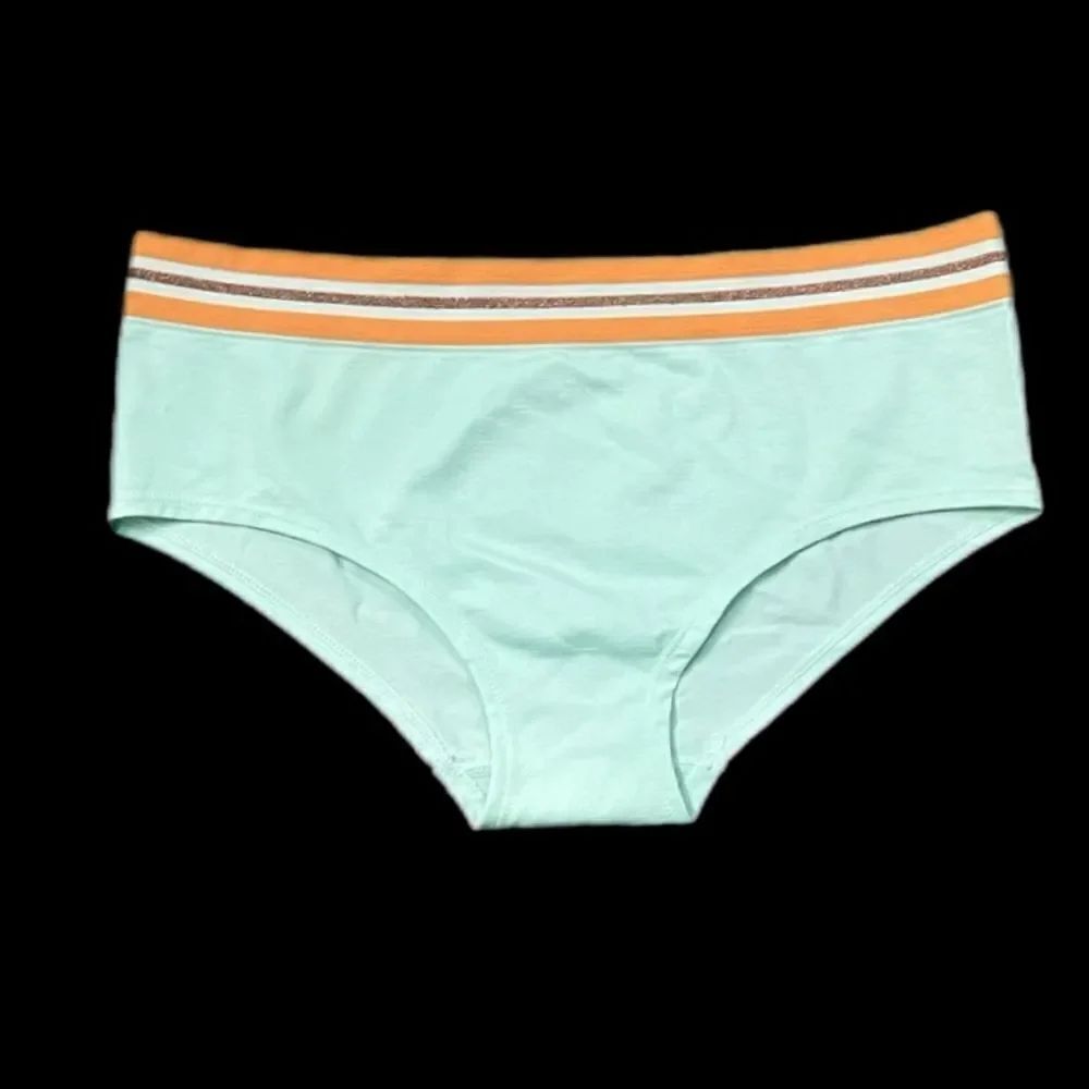 Victorias Secret Seamless Supersoft Hiphugger Hipster thick Panty green Large
